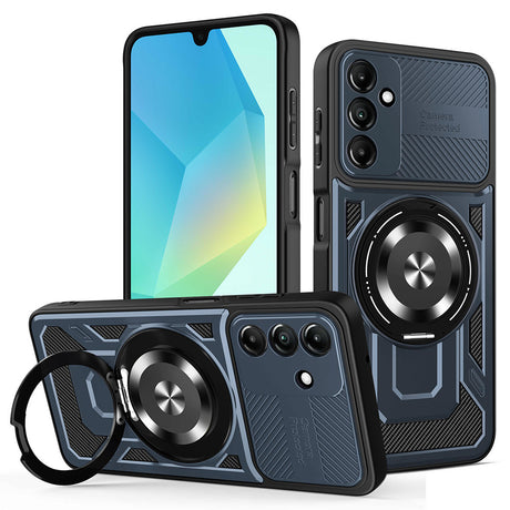 Husa de protectie Techsuit RuggedCam compatibil cu Samsung Galaxy A16 4G / A16 5G, Albastru