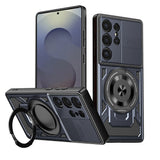 Husa de protectie Techsuit RuggedCam compatibil cu Samsung Galaxy S25 Ultra, Albastru