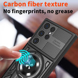Husa de protectie Techsuit RuggedCam compatibil cu Samsung Galaxy S25 Ultra, Albastru