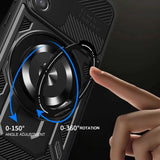 Husa de protectie Techsuit RuggedCam compatibil cu Samsung Galaxy A36 5G / A56 5G, Albastru