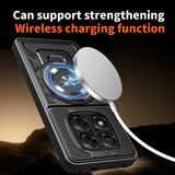 Husa de protectie Techsuit RuggedCam compatibil cu Xiaomi Redmi Note 14 Pro 5G / Note 14 Pro+ 5G / Poco X7, Albastru