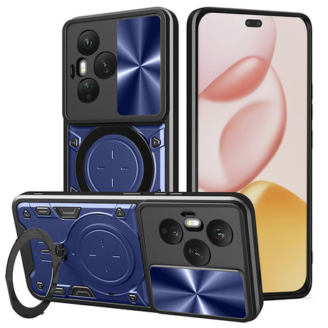 Husa de protectie Techsuit CamGuard Pro compatibil cu Honor 400 Pro, Albastru