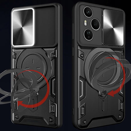 Husa de protectie Techsuit CamGuard Pro compatibil cu Honor 400 Pro, Roz Auriu