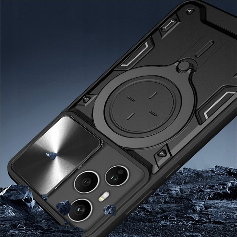 Husa de protectie Techsuit CamGuard Pro compatibil cu Honor 400 Pro, Roz Auriu