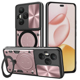 Husa de protectie Techsuit CamGuard Pro compatibil cu Honor 400 Pro, Roz Auriu