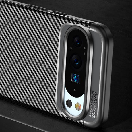 Husa de protectie Techsuit CarbonFiber compatibil cu Google Pixel 10 / 10 Pro, Negru