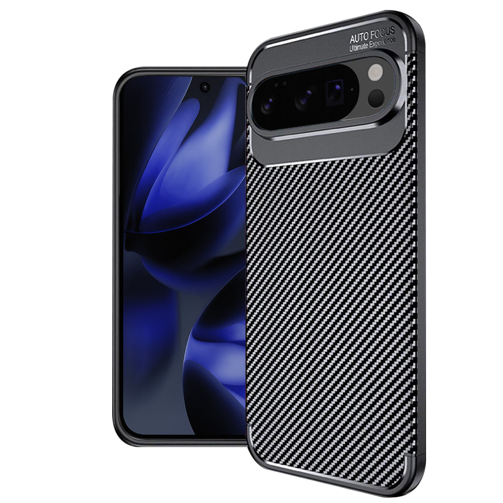 Husa de protectie Techsuit CarbonFiber compatibil cu Google Pixel 10 Pro XL, Negru