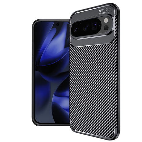 Husa de protectie Techsuit CarbonFiber compatibil cu Google Pixel 10 Pro XL, Negru