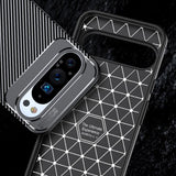 Husa de protectie Techsuit CarbonFiber compatibil cu Google Pixel 10 Pro XL, Negru
