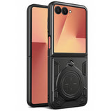 Husa de protectie Techsuit CamGuard Pro compatibil cu Samsung Galaxy Z Flip7, Negru