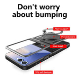 Husa de protectie Techsuit CamGuard Pro compatibil cu Samsung Galaxy Z Flip7, Negru