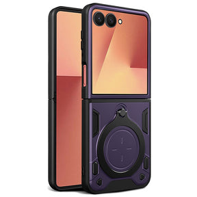 Husa de protectie Techsuit CamGuard Pro compatibil cu Samsung Galaxy Z Flip7, Mov