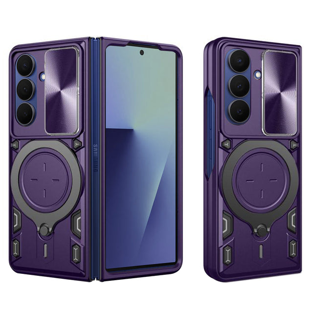 Husa de protectie Techsuit CamGuard Pro compatibil cu Samsung Galaxy Z Fold7, Mov