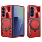 Husa de protectie Techsuit CamGuard Pro compatibil cu Samsung Galaxy Z Fold7, Rosu