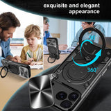 Husa de protectie Techsuit CamGuard Pro compatibil cu iPhone 17 Pro Max, Rosu