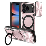 Husa de protectie Techsuit CamGuard Pro compatibil cu iPhone 17 Pro Max, Roz Auriu