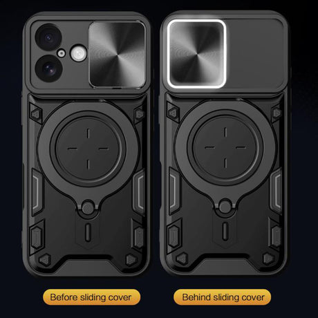 Husa de protectie Techsuit CamGuard Pro compatibil cu iPhone 17, Negru