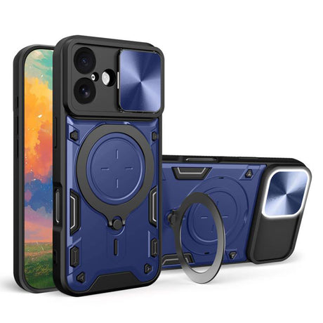 Husa de protectie Techsuit CamGuard Pro compatibil cu iPhone 17, Albastru