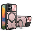 Husa de protectie Techsuit CamGuard Pro compatibil cu iPhone 17, Roz Auriu