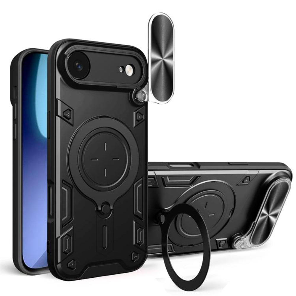 Husa de protectie Techsuit CamGuard Pro compatibil cu iPhone 17 Air, Negru