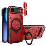 Husa de protectie Techsuit CamGuard Pro compatibil cu iPhone 17 Air, Rosu