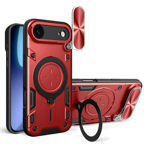 Husa de protectie Techsuit CamGuard Pro compatibil cu iPhone 17 Air, Rosu