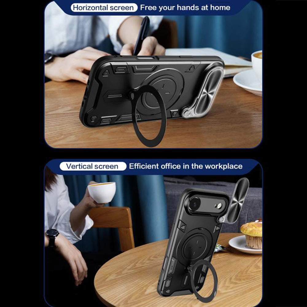 Husa de protectie Techsuit CamGuard Pro compatibil cu iPhone 17 Air, Rosu