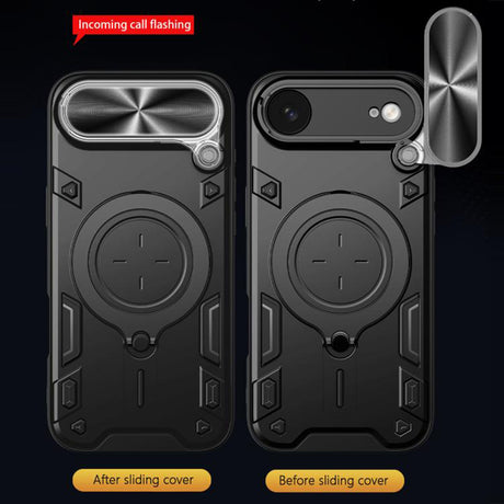 Husa de protectie Techsuit CamGuard Pro compatibil cu iPhone 17 Air, Roz Auriu