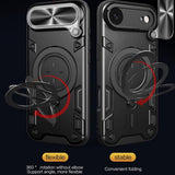 Husa de protectie Techsuit CamGuard Pro compatibil cu iPhone 17 Air, Roz Auriu