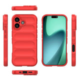 Husa de protectie Techsuit Magic Shield compatibil cu iPhone 17, Rosu