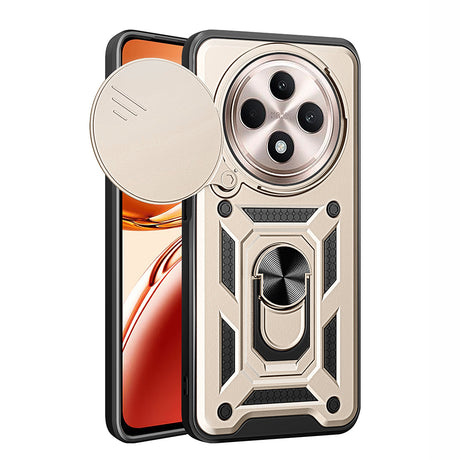 Husa de protectie Techsuit CamShield Series compatibil cu Oppo Reno12 F 4G / Reno12 F 5G / Reno12 FS 4G / Reno12 FS 5G, Auriu