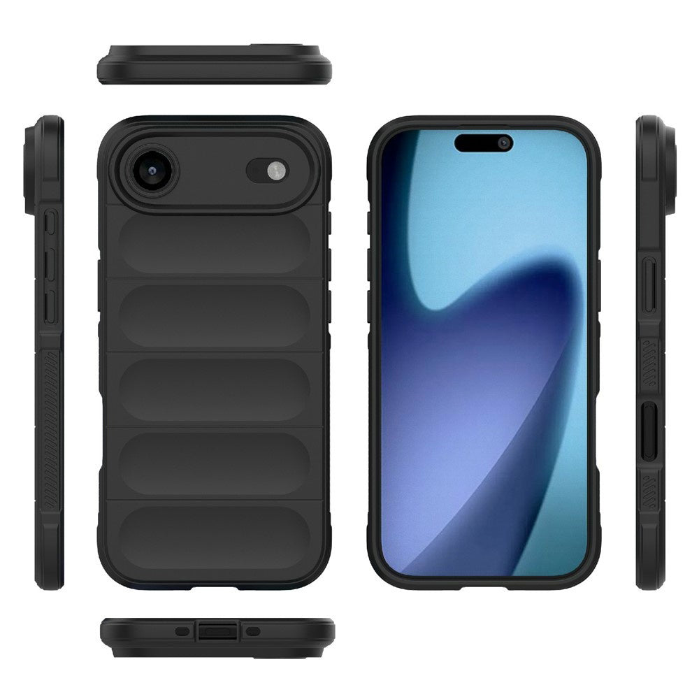 Husa de protectie Techsuit Magic Shield compatibil cu iPhone 17 Air, Negru