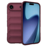 Husa de protectie Techsuit Magic Shield compatibil cu iPhone 17 Air, Bordo