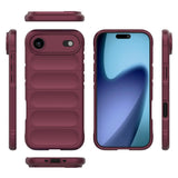 Husa de protectie Techsuit Magic Shield compatibil cu iPhone 17 Air, Bordo