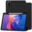 Husa de protectie tableta Techsuit Flex Trifold (with Pencil Holder) compatibil cu Xiaomi Redmi Pad 2, Negru