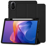 Husa de protectie tableta Techsuit Flex Trifold (with Pencil Holder) compatibil cu Xiaomi Redmi Pad 2, Negru