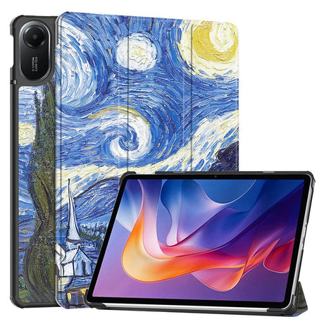 Husa de protectie tableta Techsuit FoldPro compatibil cu Xiaomi Redmi Pad 2, Starry Night