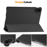 Husa de protectie tableta Techsuit FoldPro compatibil cu Xiaomi Redmi Pad 2, Roz Auriu