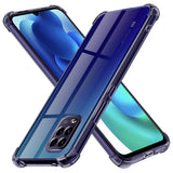 Husa de protectie Techsuit Shockproof Clear Silicone compatibil cu Xiaomi Mi 10 Lite, Negru Fumuriu