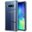 Husa de protectie Techsuit Shockproof Clear Silicone compatibil cu Samsung Galaxy S10e, Negru Fumuriu