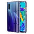 Husa de protectie Techsuit Shockproof Clear Silicone compatibil cu Huawei P30, Negru Fumuriu