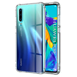 Husa de protectie Techsuit Shockproof Clear Silicone compatibil cu Huawei P30, Transparent