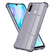 Husa de protectie Techsuit Shockproof Clear Silicone compatibil cu Huawei P30 Lite / P30 Lite New Edition, Negru Fumuriu