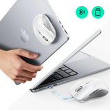 Tastatura/Mouse ESR Wireless Mouse MagMouse (6H0020301), Magnetic Grip, Built-in Type-C Cable, 800-4800DPI, Alb