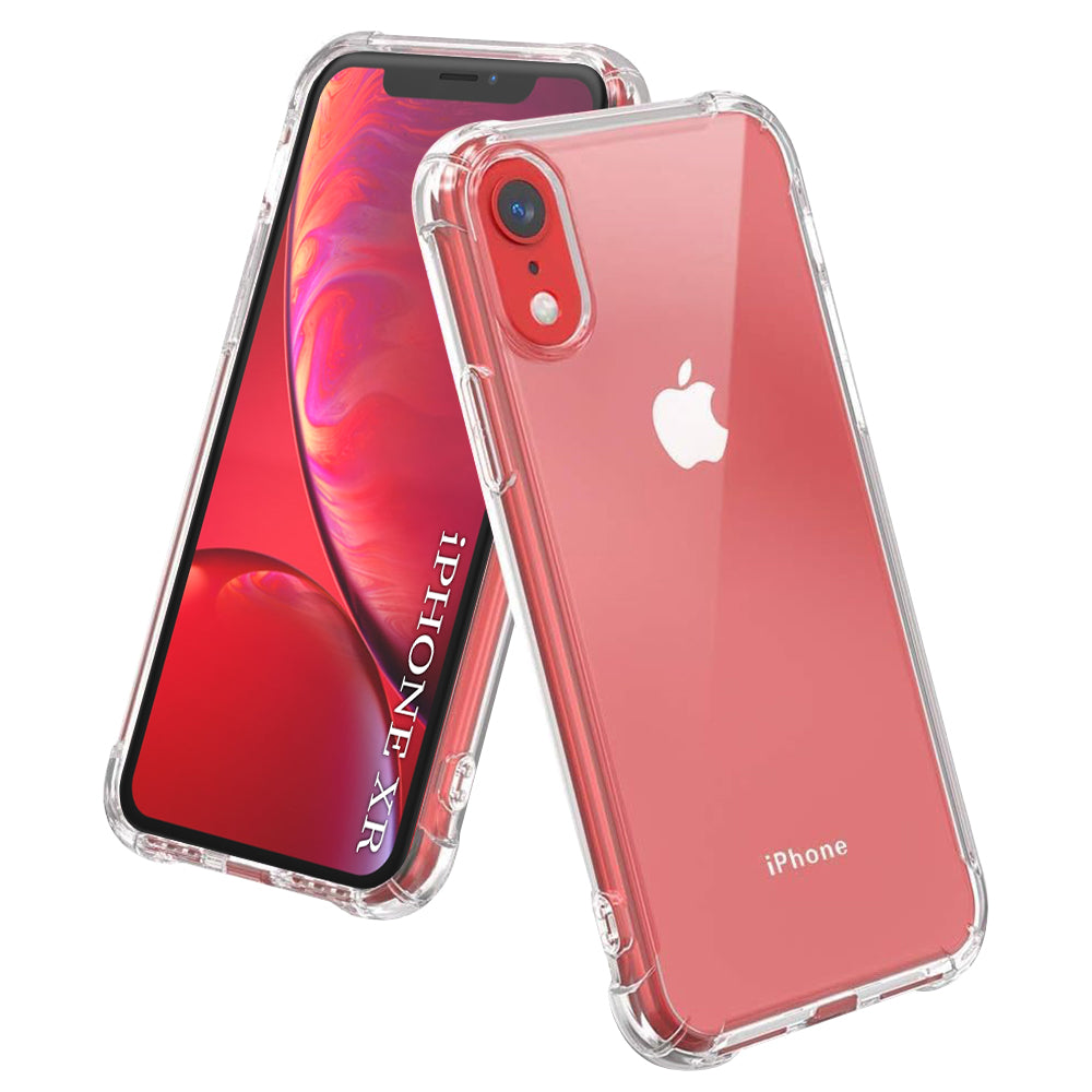 Husa de protectie Techsuit Shockproof Clear Silicone compatibil cu iPhone XR, Transparent