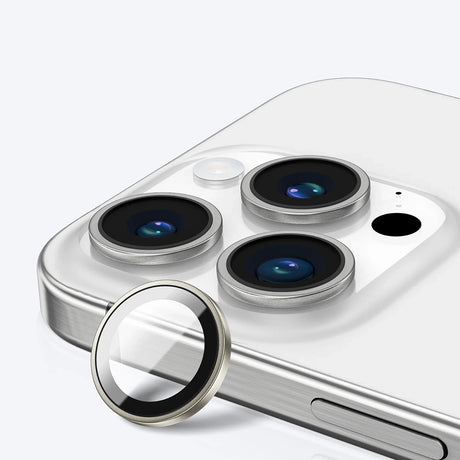 Folie de protectie ANANK AR Lens Guard compatibil cu iPhone 16 Pro / iPhone 16 Pro Max, Argintiu