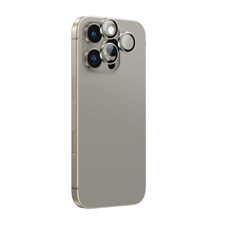 Folie de protectie ANANK AR Lens Guard compatibil cu iPhone 16 Pro / iPhone 16 Pro Max, Titanium Natural