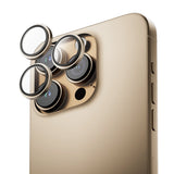 Folie de protectie ANANK AR Lens Guard compatibil cu iPhone 16 Pro / iPhone 16 Pro Max, Auriu Desert