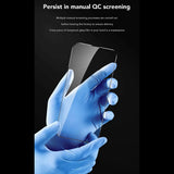 Folie de protectie ANANK 2.5D 3X Reinforced Anti-blue Light compatibil cu iPhone 16 Pro Max, Negru