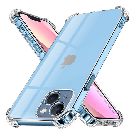 Husă Techsuit Shockproof Clear Silicone transparentă pentru iPhone 13 mini